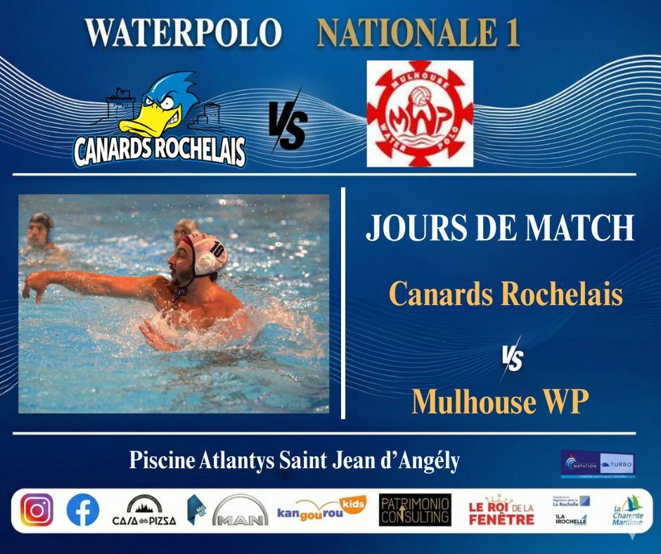 Match retour contre Mulhouse WP