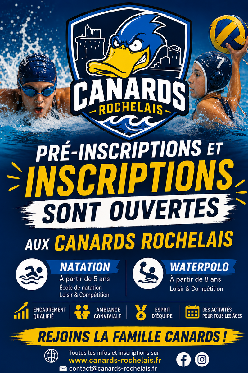 Pré-inscriptions et Inscriptions sont ouvertes