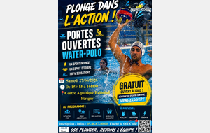 PORTES OUVERTES WATERPOLO LE 27 JUIN